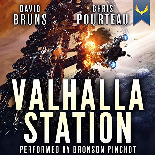 Cover of Valhalla Station (A Space Opera Noir Technothriller)