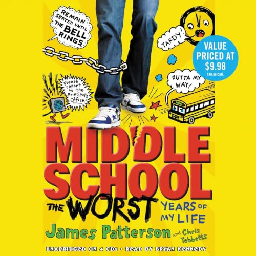 Cover of Middle School, The Worst Years of My Life