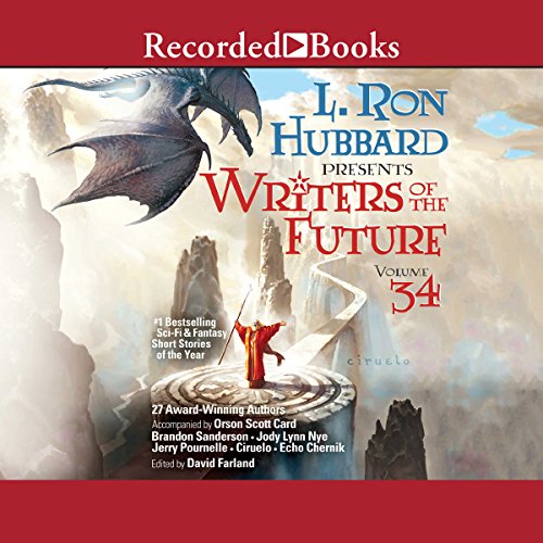Cover of L. Ron Hubbard Presents: Writers of the Future, Volume 34