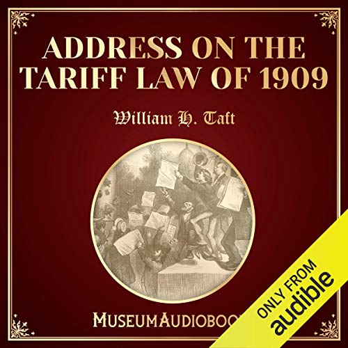 Cover of Address on the Tariff Law of 1909