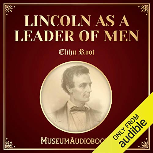 Cover of Lincoln as a Leader of Men