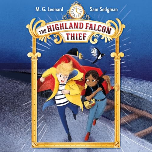 Cover of The Highland Falcon Thief: Adventures on Trains #1