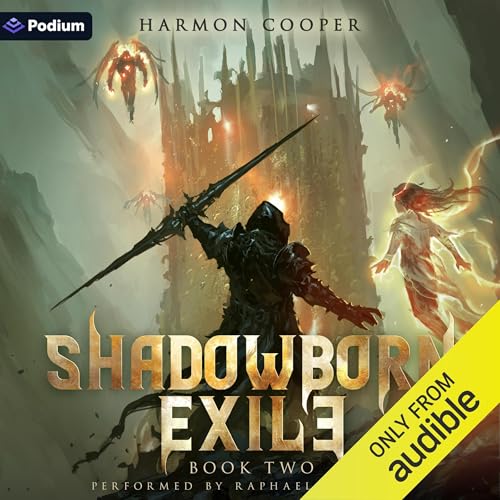 Cover of Shadowborn Exile 2: A LitRPG Progression Fantasy
