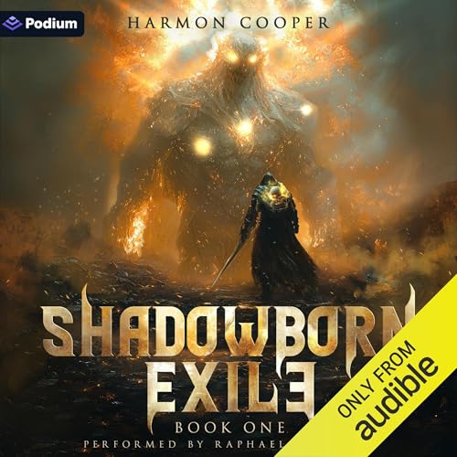 Cover of Shadowborn Exile: A LitRPG Progression Fantasy