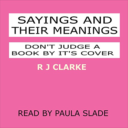 Cover of Sayings and Their Meanings