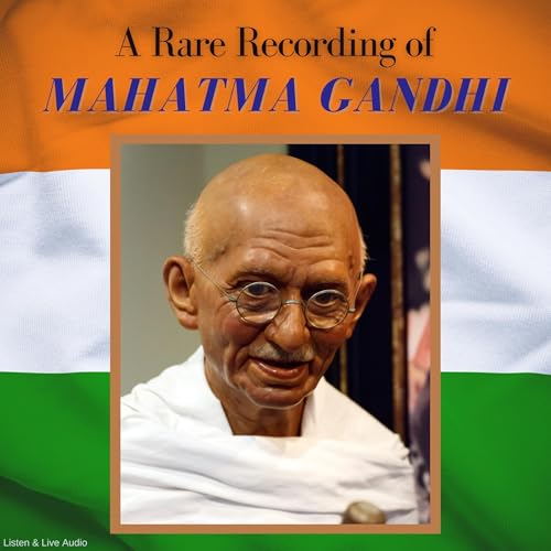 Cover of A Rare Recording of Mahatma Gandhi