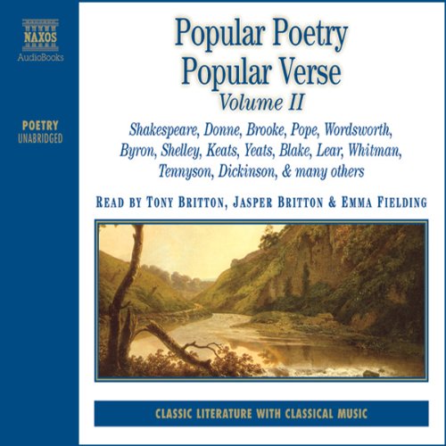 Cover of Collection: Popular Poetry / Popular Verse, Vol. 2