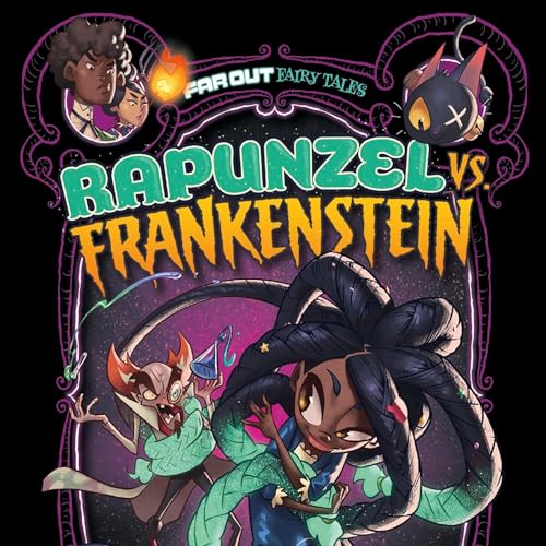 Cover of Rapunzel vs. Frankenstein: A Graphic Novel