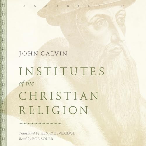 Cover of Institutes of the Christian Religion