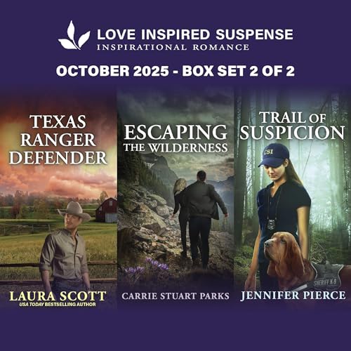 Cover of Love Inspired Suspense October 2025 - Box Set 2 of 2