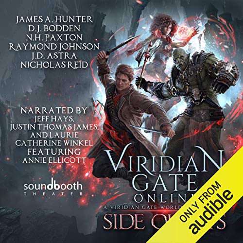 Cover of Viridian Gate Online: Side Quests: A litRPG Anthology