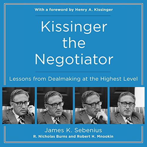 Cover of Kissinger the Negotiator