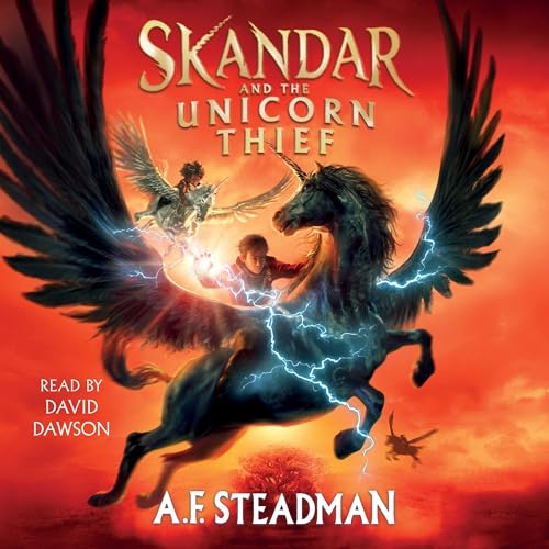 Cover of Skandar and the Unicorn Thief
