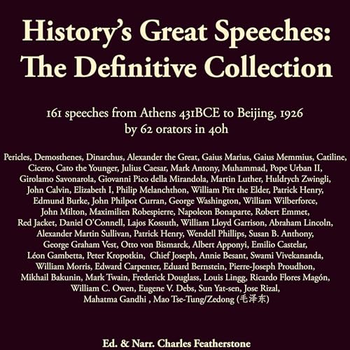 Cover of History's Great Speeches