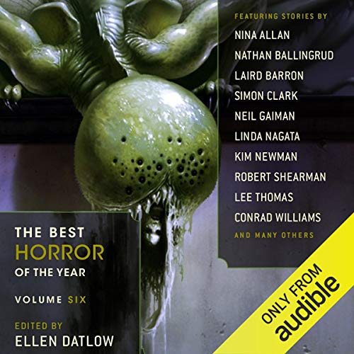 Cover of The Best Horror of the Year, Volume Six