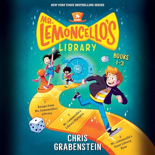 Cover of Mr. Lemoncello's Library: Books 1-3