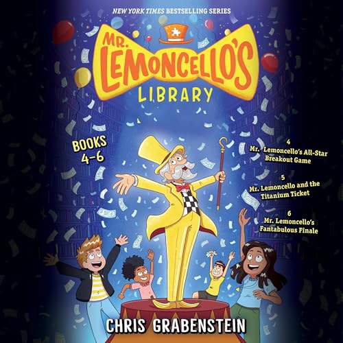 Cover of Mr. Lemoncello's Library: Books 4-6