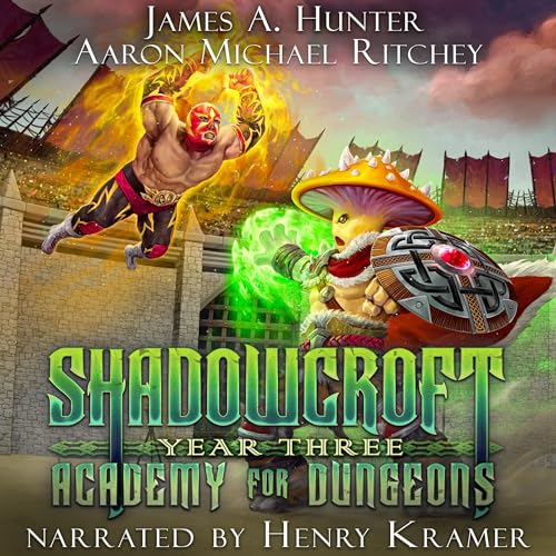 Cover of Shadowcroft Academy for Dungeons: Year Three