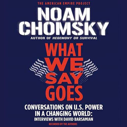 Cover of What We Say Goes