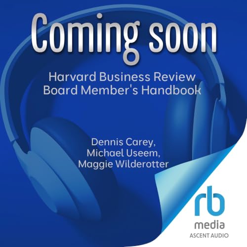 Cover of Harvard Business Review Board Member's Handbook