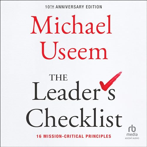 Cover of The Leader's Checklist, 10th Anniversary Edition