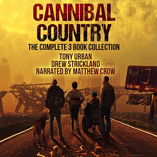 Cover of Cannibal Country - The Complete Collection: A Post-Apocalyptic Thriller