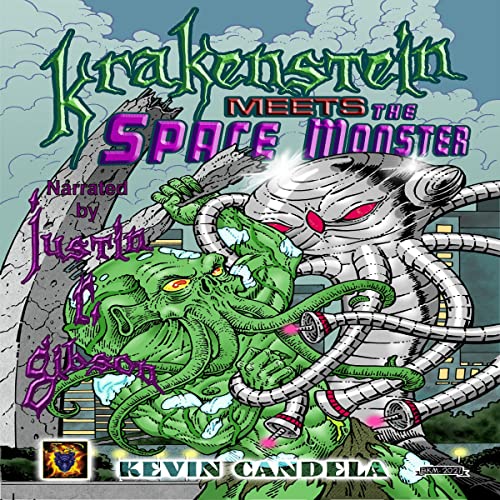 Cover of Krakenstein Meets the Space Monster