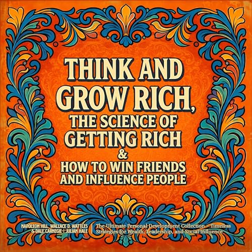 Cover of Think and Grow Rich, The Science of Getting Rich & How to Win Friends and Influence People