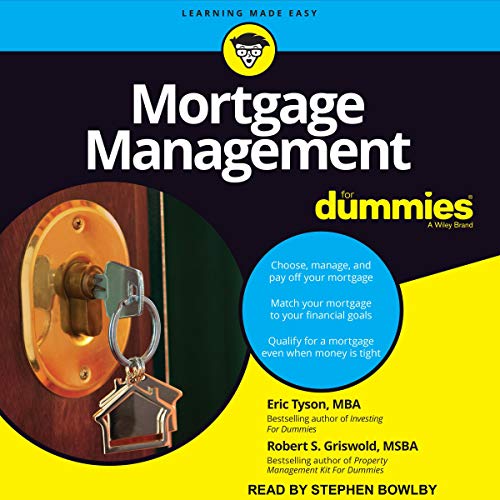 Cover of Mortgage Management for Dummies