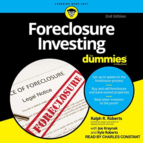 Cover of Foreclosure Investing for Dummies, 2nd Edition