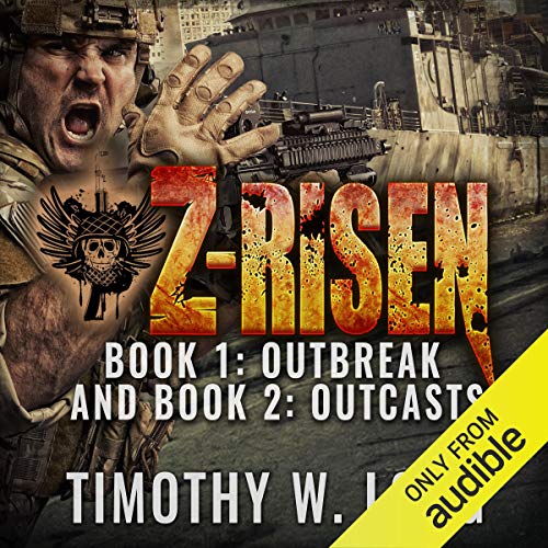 Cover of Z-Risen 1: Outbreak and Z-Risen 2: Outcasts