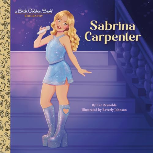 Cover of Sabrina Carpenter: A Little Golden Book Biography