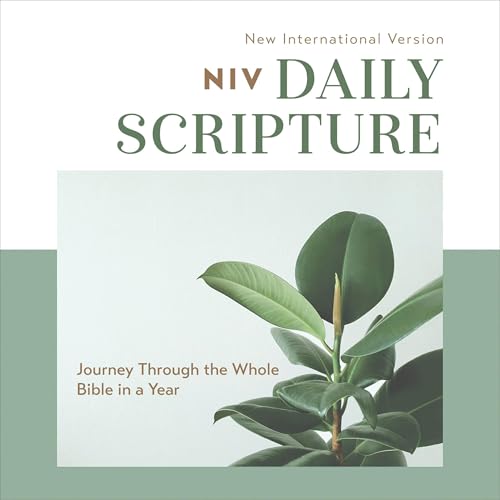 Cover of Daily Scripture Audio Bible---New International Version, NIV: Complete Bible