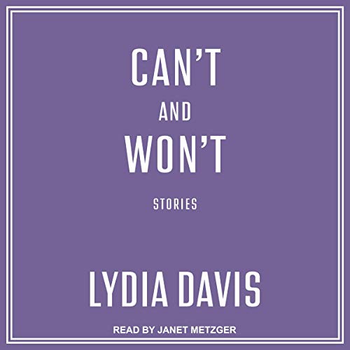 Cover of Can't and Won't