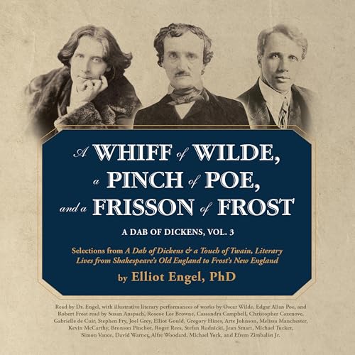 Cover of A Whiff of Wilde, a Pinch of Poe, and a Frisson of Frost