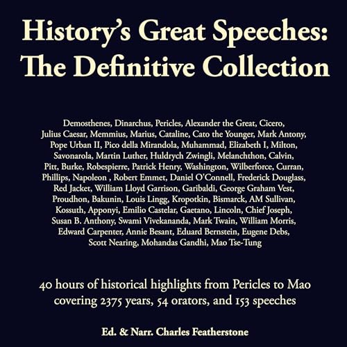 Cover of History's Great Speeches: The Definitive Collection