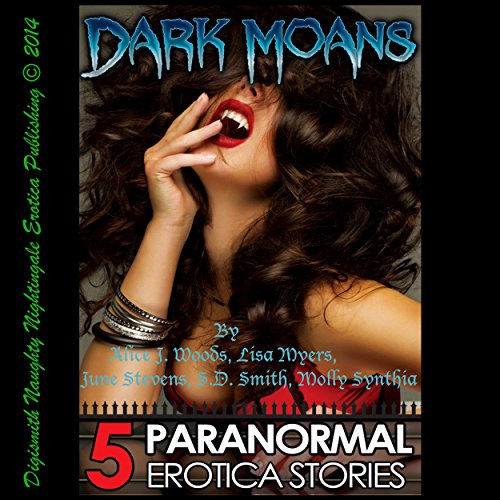 Cover of Dark Moans: Five Paranormal Erotica Stories