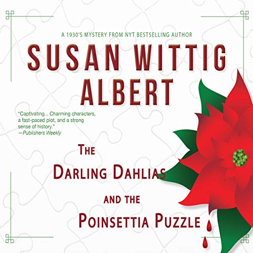Cover of The Darling Dahlias and the Poinsettia Puzzle