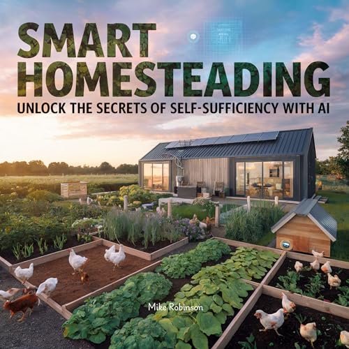 Cover of Smart Homesteading: Unlock the Secrets of Self-Sufficiency with AI