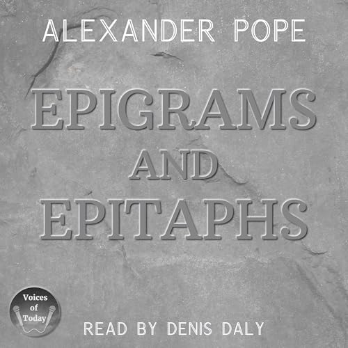 Cover of Epigrams and Epitaphs