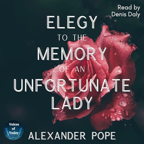 Cover of Elegy to the Memory of an Unfortunate Lady