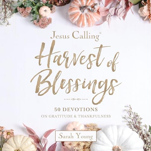 Cover of Jesus Calling---Harvest of Blessings