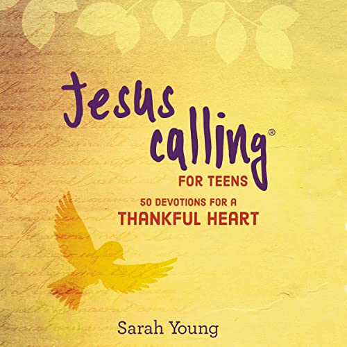 Cover of Jesus Calling: 50 Devotions for a Thankful Heart