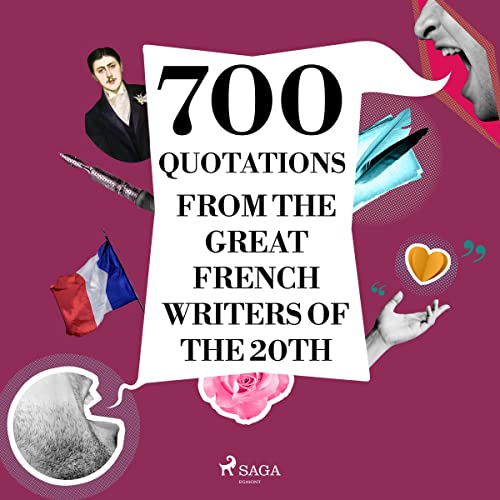 Cover of 700 Quotations from the Great French Writers of the 20th Century