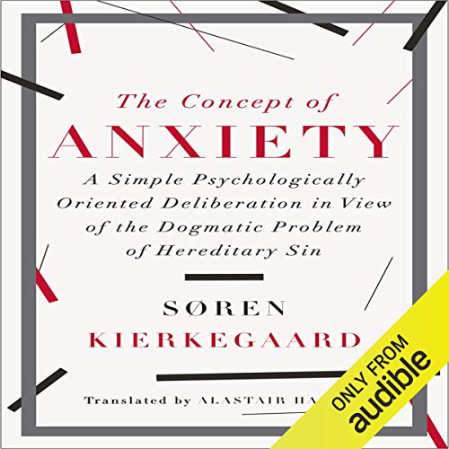 Cover of The Concept of Anxiety