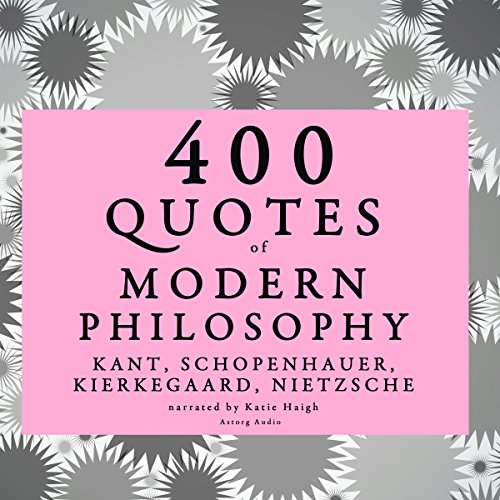 Cover of 400 Quotes of Modern Philosophy