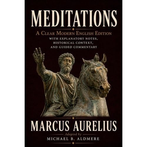 Cover of Meditations by Marcus Aurelius (Annotated)