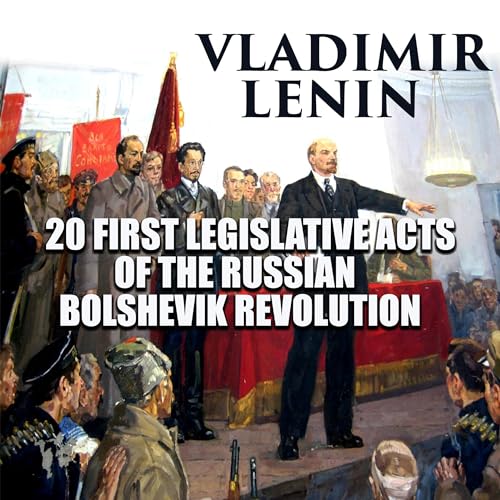Cover of 20 First Legislative Acts of the Russian Bolshevik Revolution