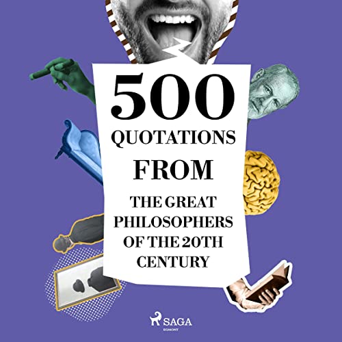 Cover of 500 Quotations from the Great Philosophers of the 20th Century