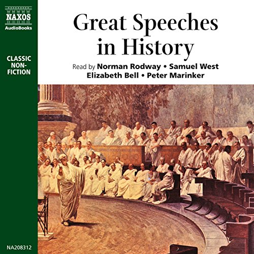 Cover of Great Speeches in History